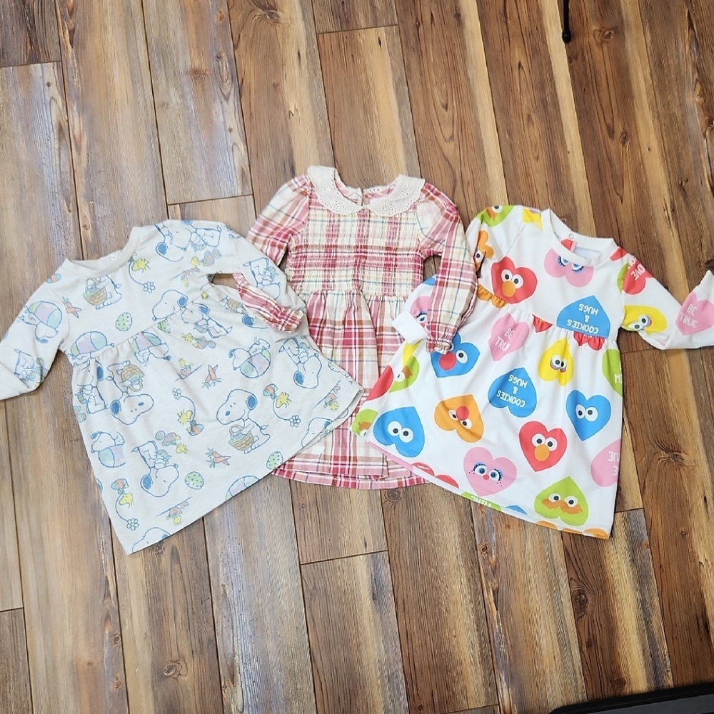 3T Assorted, Colorful,Holiday Dresses